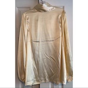 Asos Curve Satin (backout) Blouse Sz 14